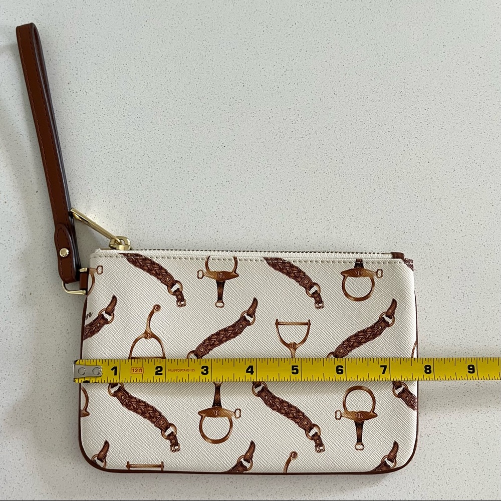 Ralph Lauren Caldwell Belting Wristlet - Picture 8 of 14